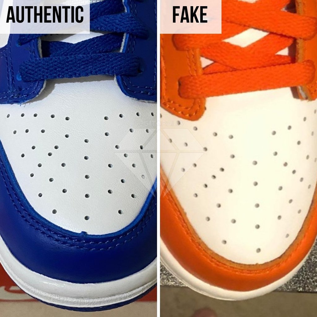 Comment authentifier Nike Dunk : la méthode du capuchon d'orteil